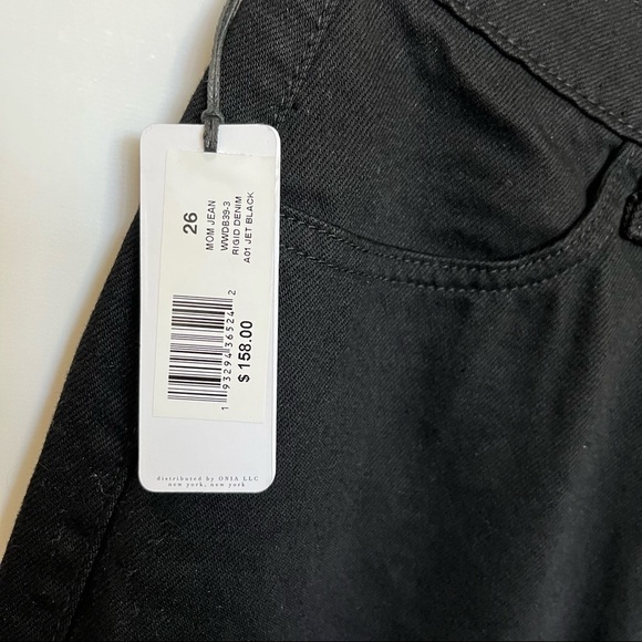 WeWoreWhat Mom Jean in Jet Black - Picture 10 of 12